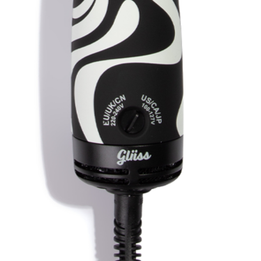 Mini spazzola ad aria calda Gliss